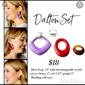 SOLD Plunder Design Dalton Earring Set-Brand New